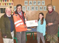 First class send off for postie Bernard