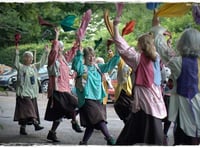 Surf-dancing in bloomers