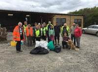 Spring clean in Sampford Courtenay