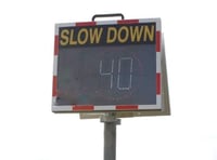 Dartmoor's safety speed signs vandalised causing thousands of pounds' worth of damage