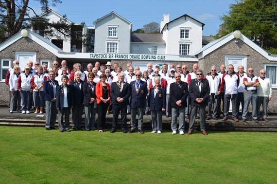 Opening day for Tavistock Sir Francis Drake Bowling Club