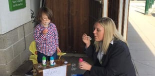 A bubbly fundraiser by five-year-old Ralph