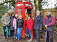 Former phone box makes lifesaving transformation