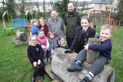 Makeover for Hatherleigh's play park