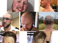 Hair-raising effort by rugby club lads