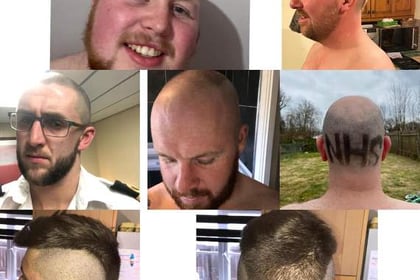 Hair-raising effort by rugby club lads