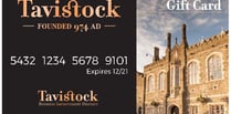 A gift card has been launched to boost Tavistock high street