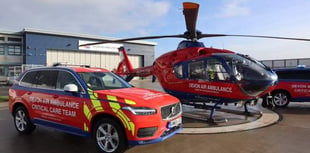 Devon Air Ambulance notches up record 1,900 callouts in a year