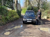 Okehampton undertaker calls for pothole action