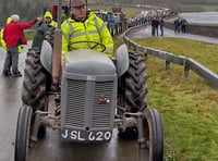 Lewdown Young Farmers’ charity tractor run raises more than £1,600 