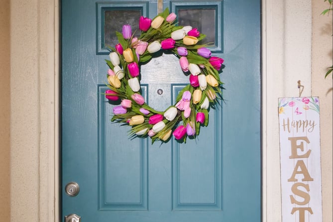 easter wreath