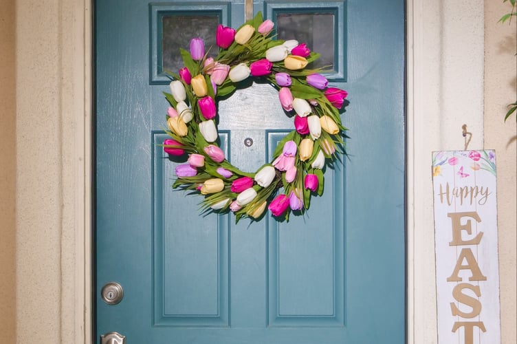 easter wreath