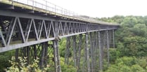 Group viaduct abseil to boost PTFA funds