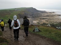 Okehampton Ramblers walk coastpath near Bude