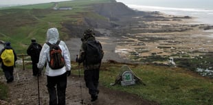 Okehampton Ramblers walk coastpath near Bude