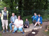 LiveWest helps school build sensory garden