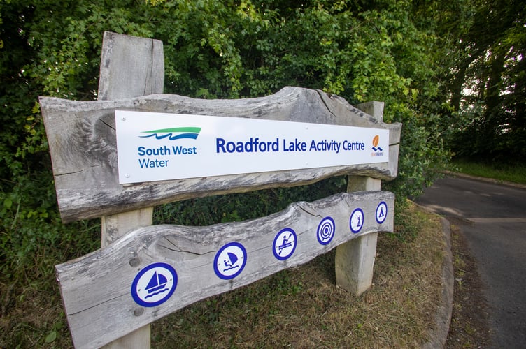 A police search continues at the Roadford Lake in Devon, as two people remain missing. 9th June 2022  See SWNS story SWPLboat. Four people have been rescued and two are still missing after a boat capsized in a lake yesterday (8 June). Police, coastguard, fire and ambulance crews were called to Roadford Lake, near Okehampton, Devon, at around 1:30pm. Devon and Cornwall officers reported that the boat, which is believed to have occupied by a group of six, had capsized whilst sailing on the lake. Two people have been safely rescued from the water and two others have been taken to Derriford Hospital in Plymouth. 