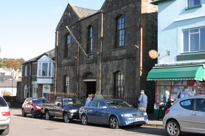 The Wellbeing Event will be held at North Tawton Town Hall, pictured.  AQ 8886