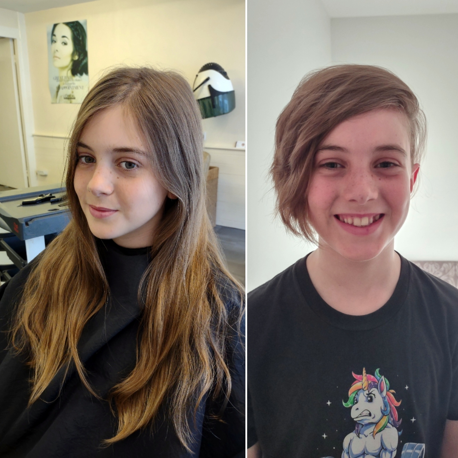 Cutting hair for clearance charity uk