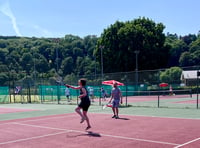 Tennis contest raises hundreds