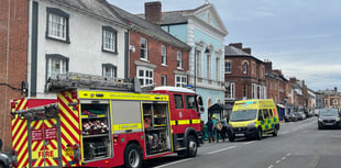 Crediton High Street currently closed due to serious incident
