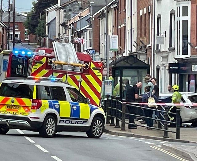 Crediton High Street partially re-opened after serious incident