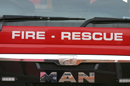 Firefighters tackle A30 car blaze 