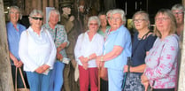 Exbourne WI visits farm that inspired Michael Morpurgo