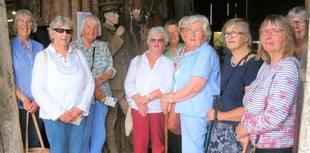 Exbourne WI visits farm that inspired Michael Morpurgo