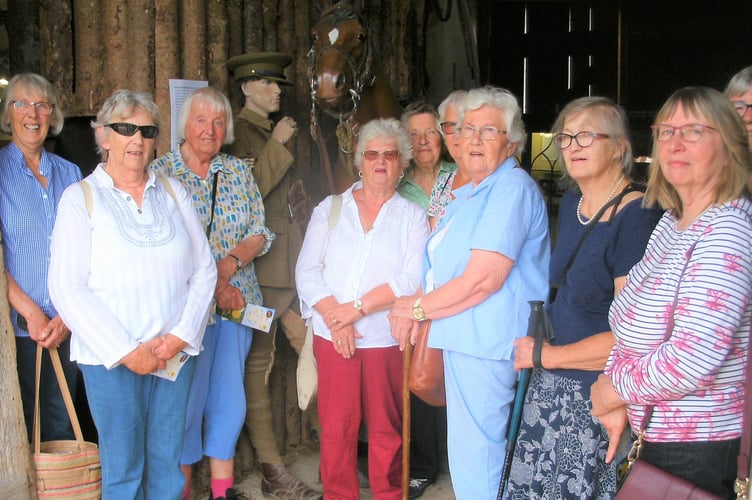 Exbourne WI visit to War Horse