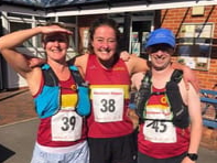 Okey runners trio Honiton Hippo