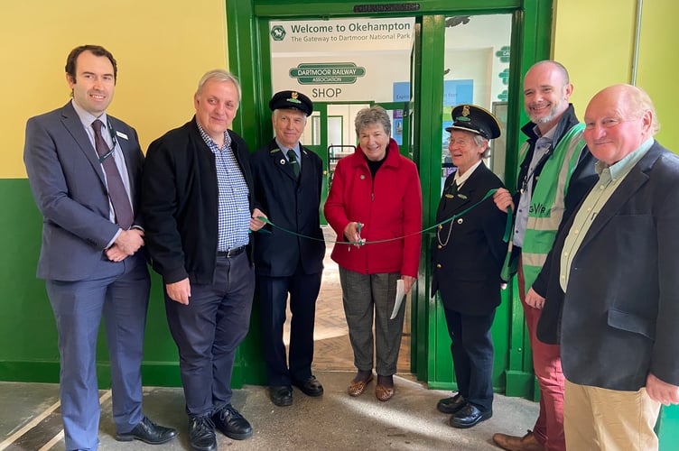 Opening of Okehampton Station shop and cafe