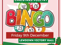 Lewdown Young Farmers hold bingo evening