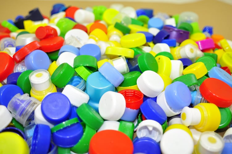 plastic bottle caps