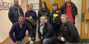 Young farmers’ tree sweep for local goats