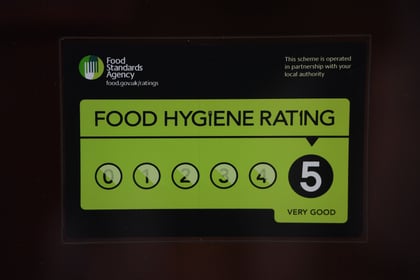 Torridge establishment handed new five-star food hygiene rating