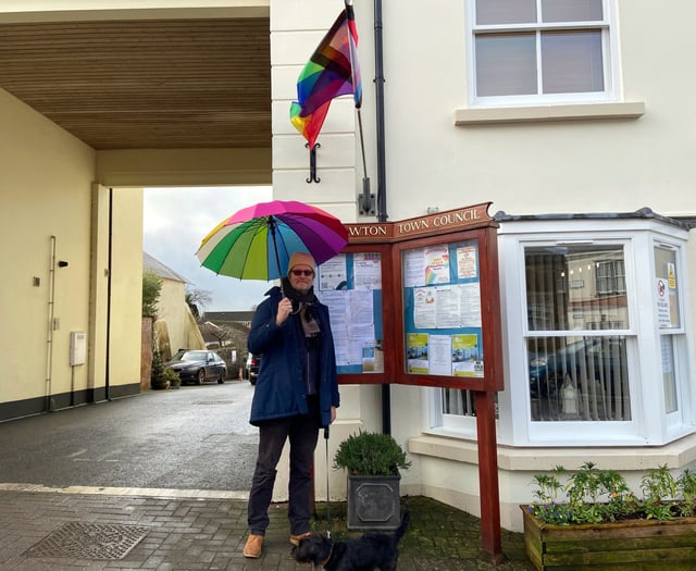 North Tawton shock after Pride flag vandalism outside council building