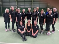 Netball ladies in new kit