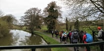 Okehampton Ramblers walk the Bude Canal