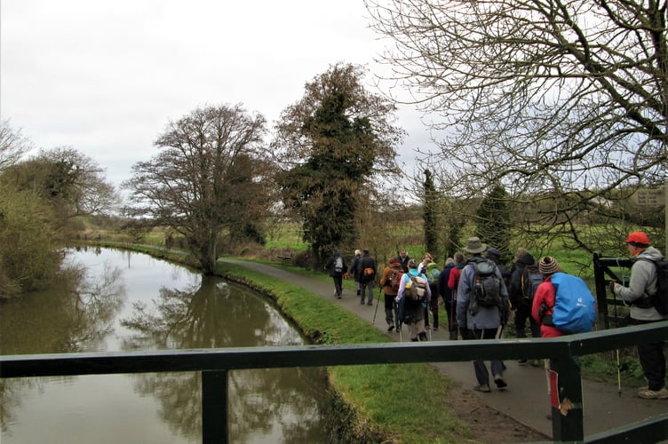                                oke ramblers Bude Canal walk 3