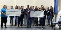 Young farmers’ huge charity efforts