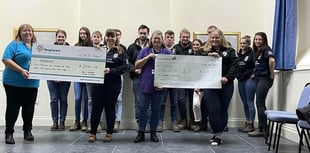 Young farmers’ huge charity efforts