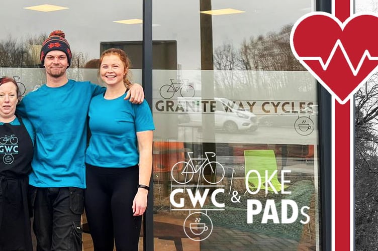 Granite Way Cycles defibrillator plan