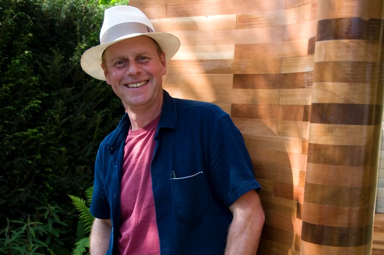 Joe Swift at the Chelsea Flower Show.