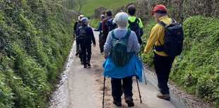 OKEHAMPTON RAMBLERS: Across Bow parish