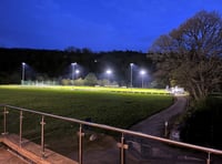 New football pitch floodlights for Okehampton Argyle