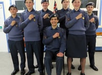 Okehampton RAF cadets complete 50-mile+ march challenge