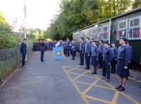 Okehampton RAF cadets renew promise to King