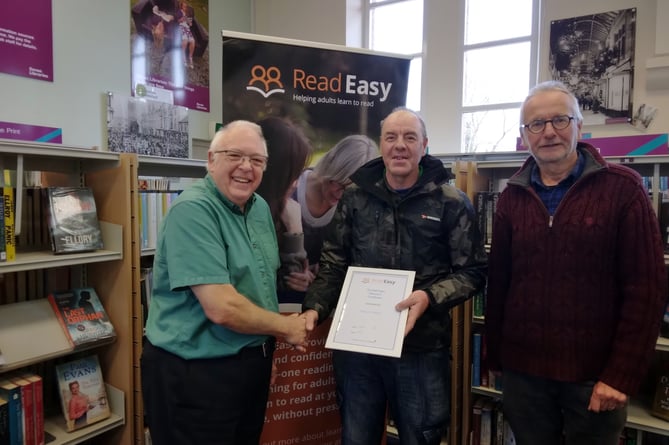 Read Easy award for reader