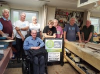 Okehampton Men in Sheds nominated for BBC award